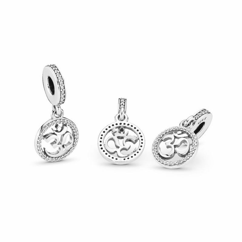 Pandora Om Symbol Dangle Charm Silver Egypt KX9835247